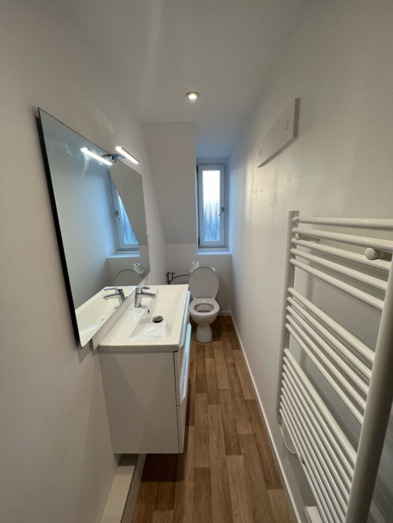Rénovation appartement à Neudorf Salle de bain Après